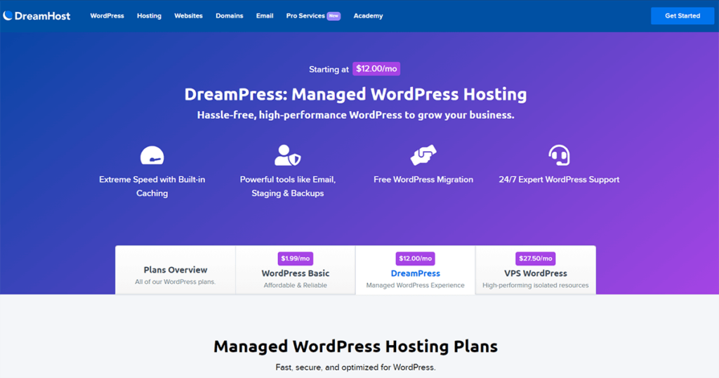 DreamHost Hosting